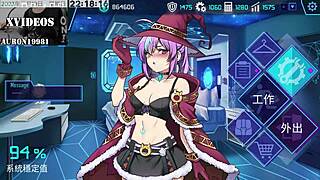 Ai fucks machine girl in anime sex