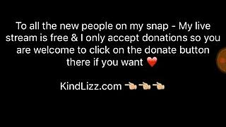 Kindlizzsc Riding Dildo With Big Ass For Cum!