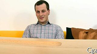 Sexy homo men are having passionate sex together