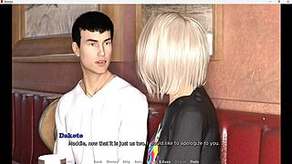 Naked Ass And Tits In Game With Bitch Kissing And Oral Blowjob