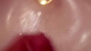 Watch the big dick stroking in action