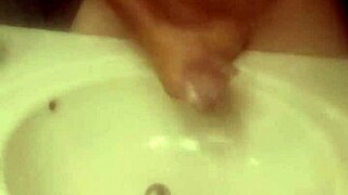 Watch the big dick stroking in action