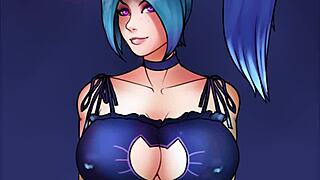 Joy playing dota 2 with music 🎵