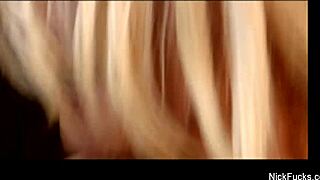 nick fucks blonde hard from behind in hardcore session