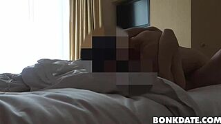 Shy Dating Couple Records First Intimate Moment Together.