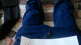 handjob leading to cum and pissing 😜