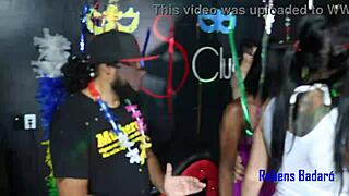 Carnaval 2023 Sex at Rubens Badaró Salon with Fernanda Chocolate in Action