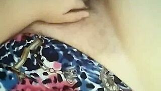 Chubby Woman Touching Herself to Orgasm