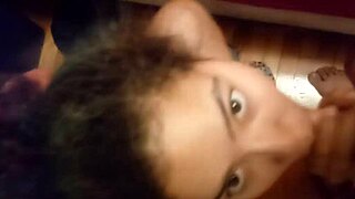 A brunette girlfriend shares an intimate moment with her friend