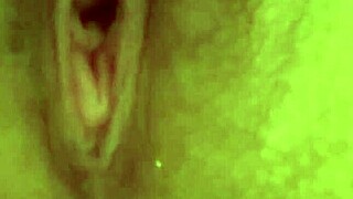 watch her pussy fucking that dildo until she squirts everywhere?