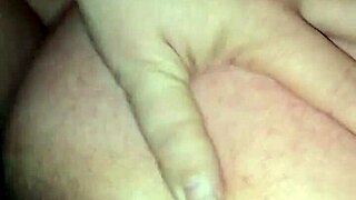 Doggystyle sex with old neighbor's small tits