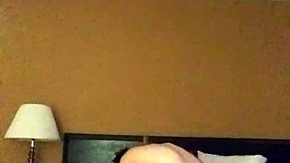 Why is that white girl sucking and fucking so bent over?