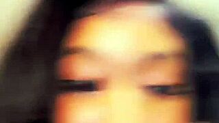 ebony teen dances in shorts