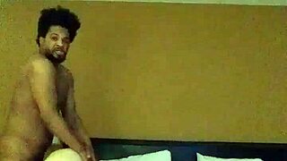 Why is that white girl sucking and fucking so bent over?