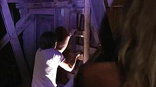 Casual-Narrative just a story of a sexy nude blonde fearing clowns