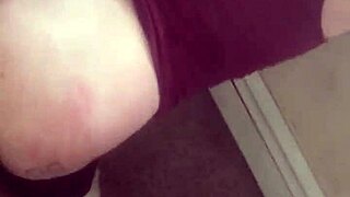 Thick redhead bends over for rough BBC doggystyle cumshot