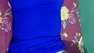 Verification video of cuckold husband filming his wife's hands-free masturbation