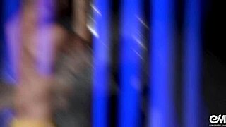 hot guy strips on pole