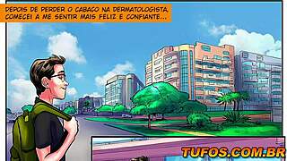 Nerd Fucks Hot Milf In Bathroom!