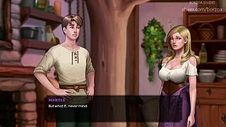 Big Tits Gypsy and Blonde Meet First Time in Wagon