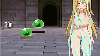 Hey, in this hgame, xuela gets creampied by slime monster mid-tower.