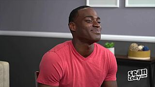 Gay Hunk Desmond Sucks Cock in Fantasy Movie!