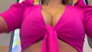 Wet and wild gym session leads to visible arousal