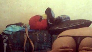 video alone at home with transsexual