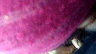 Melissa, the fat bbw, gives sloppy blowjob and swallows cum