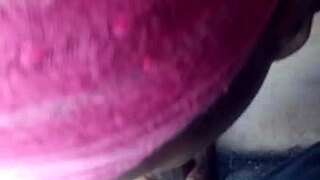 Melissa, the fat bbw, gives sloppy blowjob and swallows cum