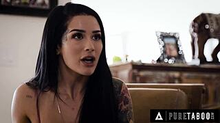 Insecure Girl Reassured by Open Couple for Threesome