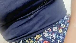 I share an erotic moment alone with Sofía