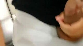 Sucking Cocks Of These Guys In The Subway Toilet!