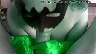 Helgafoxxy blowjob colour madness with big tits fetish