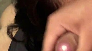 milf with big ass gets sucked by monster cock