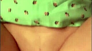 Chloe lamb feels intense pleasure on kitchen table