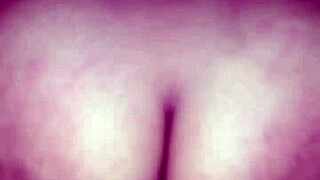 Sensual dark-haired beauty enjoys riding a shaft