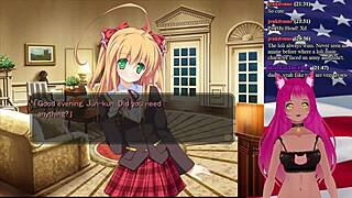 vtuber lewdneko plays girlfriend president part 6