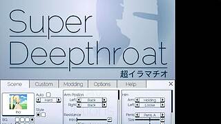 Freaksbestfriend's deepthroat skills put to the test in video game