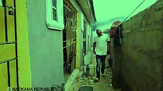 Home kitchen fun with cucumber in tight wet pussy