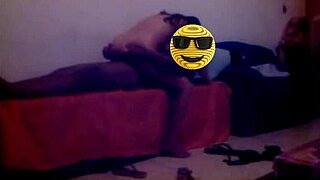 A teen with small tits gets her ass fucked by a big black cock in quarantine