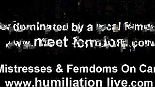 Get that pathetic small cock out for my laughter 😈 sph humiliation