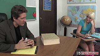 Blondes like Megan Moore and Joel Lawrence dive into hardcore sucking for cum