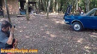 Behind the scenes of the photo shoot session