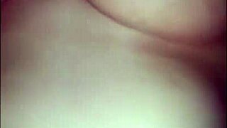 Amateur boob job with big tits and titty fuck