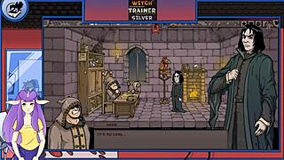 Witch trainer silver part 1 in sexy anime style.