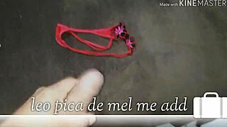 I stole my instructor paty bumbum's panties and jerked off to her big ass