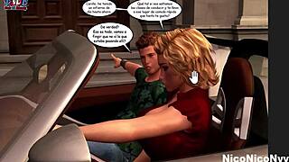 la madrastra le montaba los cachos a su papa y el la descubrio y tuvo que montar su enorme polla 😏