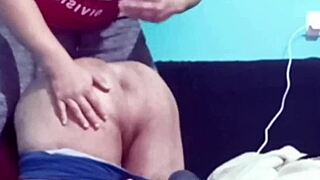 Gay guy loses bet, gets shaved, then fucked bareback
