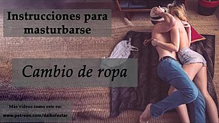 Joi Clothing Swap with a Femdom Twist in Spanish! 😈